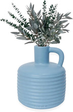 Annex Large Ceramic Handmade Bud Vase, Perfect for Pampas Grass, Book Vase for Flowers, Boho Room Decor for Home, Table, Shelf, Floor, Centerpiece or Book Display