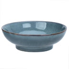 10" Decorative Bowl,Ceramic Fruit Bowl for Kitchen Counter,Coffee Table, Dining Room,Table Centerpiece Bowel,Entryway Key Holder & Jewelry Organizer (Ocean Blue)