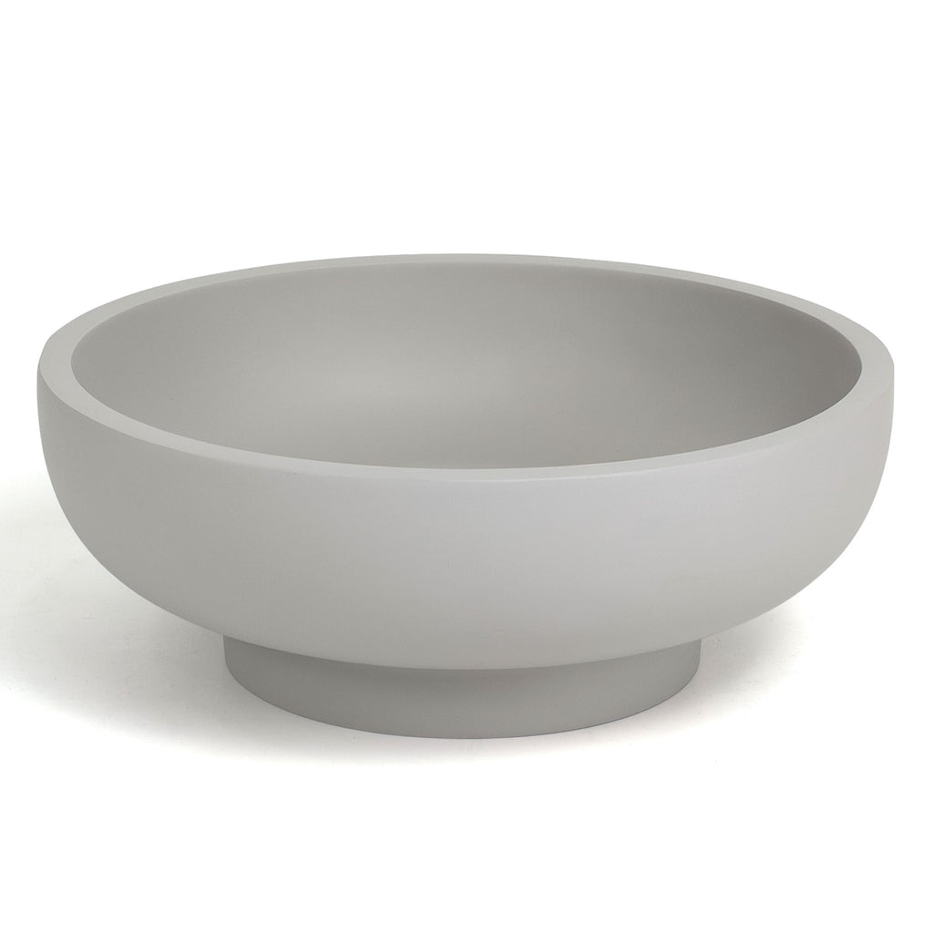 YMXYJM Large Decorative Bowl, Modern Handicraft Resin Bowls for Home Decor, Decorative Fruit Bowl for Kitchen Counter, Stylish Key Bowl for Entry Table, Artificial Stone Beige