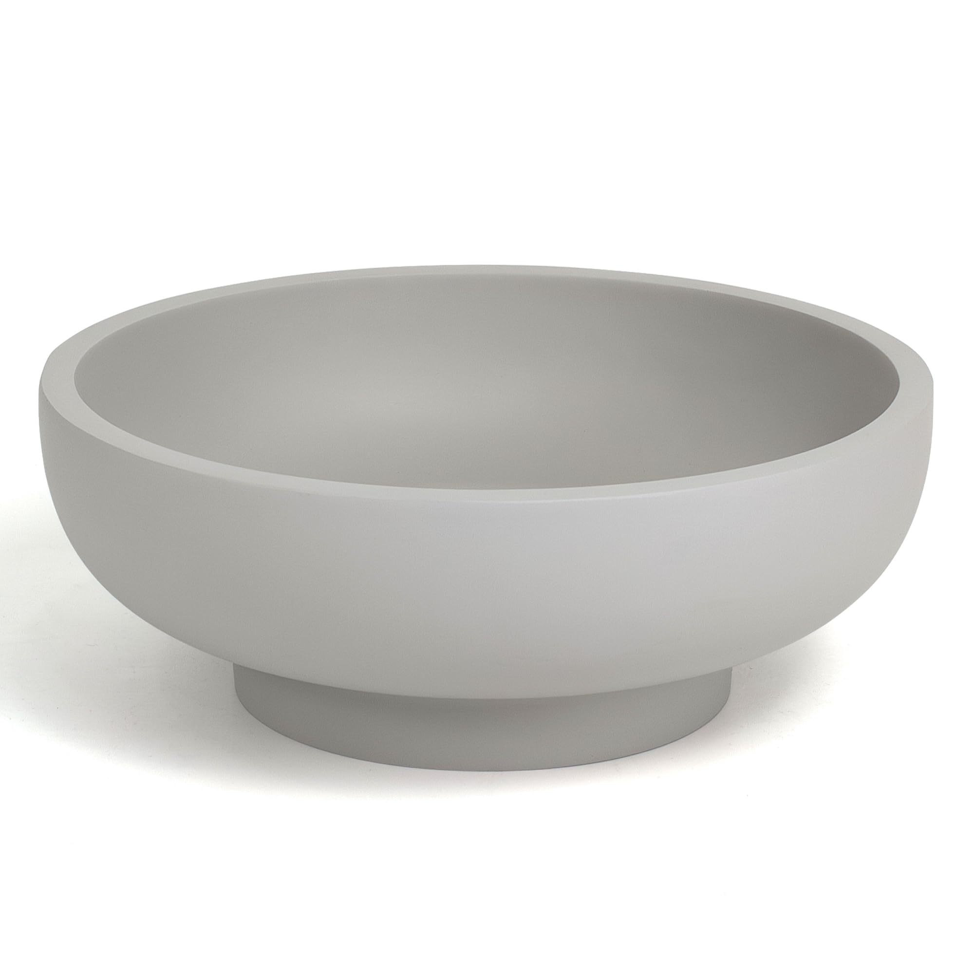 YMXYJM Large Decorative Bowl, Modern Handicraft Resin Bowls for Home Decor, Decorative Fruit Bowl for Kitchen Counter, Stylish Key Bowl for Entry Table, Artificial Stone Beige