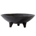 6" Small Decorative Bowl, Multi-Purpose Decorative Bowls for Keys, Candy and Home Decor, Ceramic Bowl （Retro White）