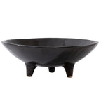 6" Small Decorative Bowl, Multi-Purpose Decorative Bowls for Keys, Candy and Home Decor, Ceramic Bowl （Retro White）