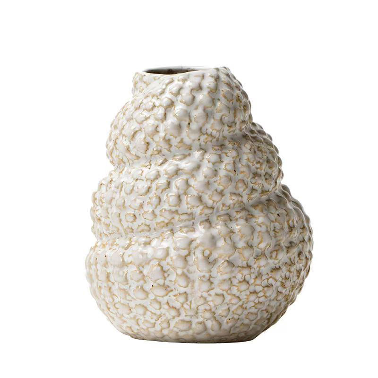 Small Ceramic Vase for Flowers - Handmade Decorative Pitchers Vase,Modern Boho Ins Style Decorative Vase for Fresh or Dried Flowers,Unique Cute Decor Small Vase for Home Decor