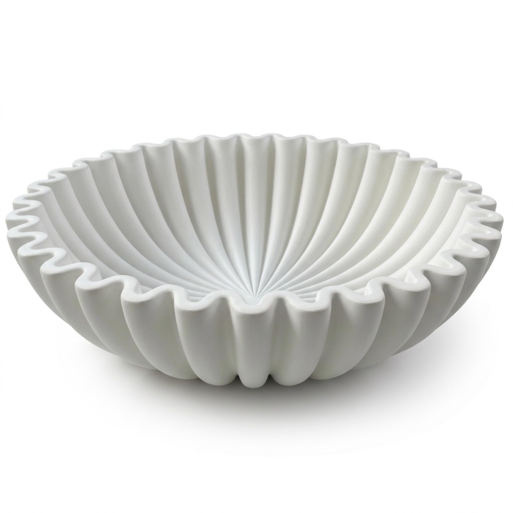 OAKOA Large Decorative Bowl for Home Decor - Purse Bowl Decor - Key Bowl for Entryway Table - Coffee Table Bowl - Organic Modern Home Decor