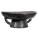Creative Co-Op Stoneware Bowl w Reactive Glaze, White