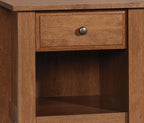 Sauder Shoal Creek Night Stand, Bedside Table, Bedroom Side Table, in Oiled Oak