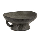 Creative Co-Op Stoneware Bowl w Reactive Glaze, White