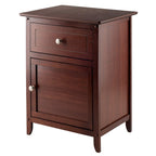 Winsome 25 x 18.9 x 14.96-Inch Wood Night Stand/Accent Table, Brown (94215)