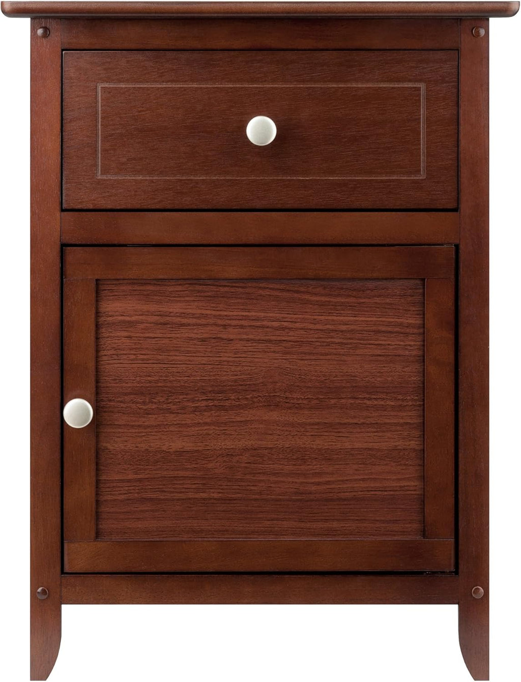 Winsome 25 x 18.9 x 14.96-Inch Wood Night Stand/Accent Table, Brown (94215)
