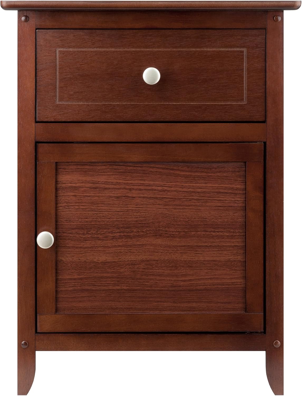 Winsome 25 x 18.9 x 14.96-Inch Wood Night Stand/Accent Table, Brown (94215)